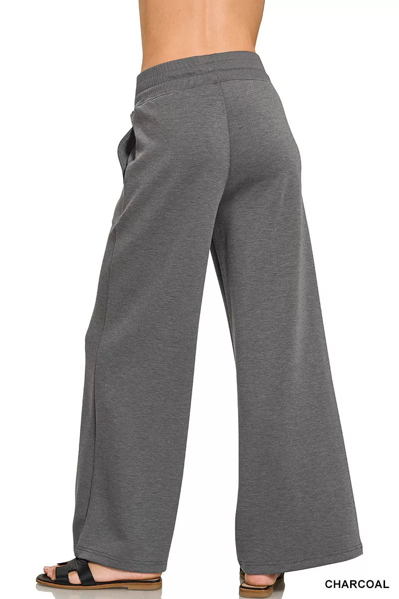 Scuba Collared Short Sleeve Pullover & Center Seam Pants Set, image 5