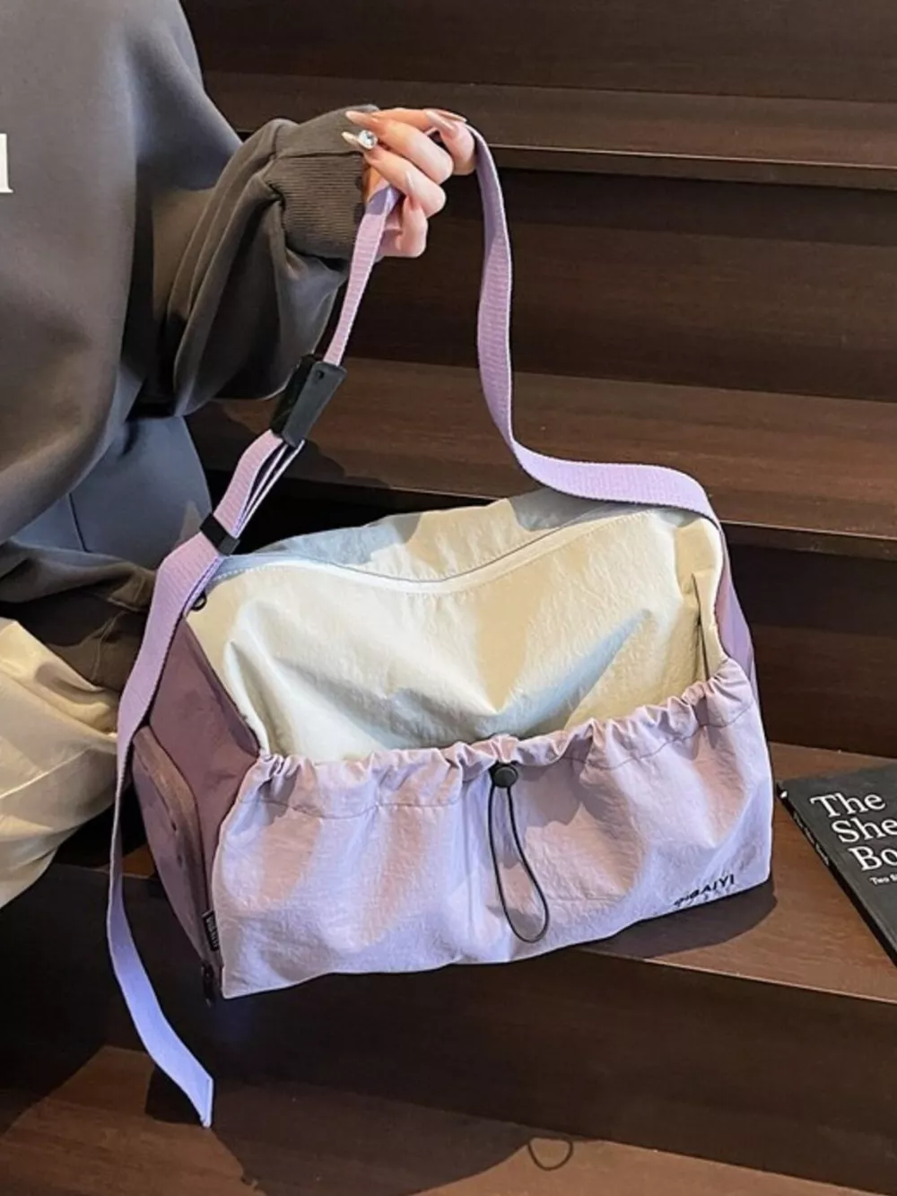 Lightweight Drawstring Closure Travel Bag, image 6