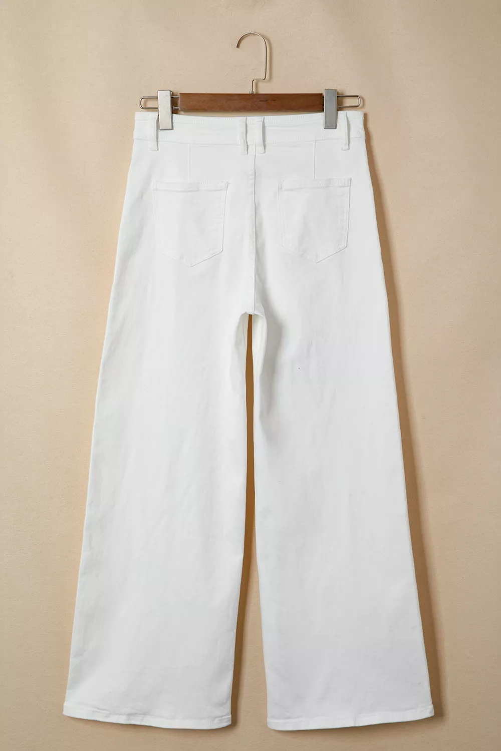 Solid Color Loose Casual Jeans, image 7