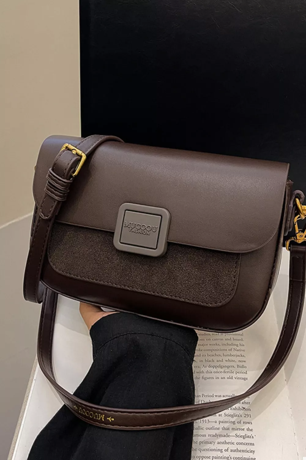 Flap Closure Shoulder Bag, image 9