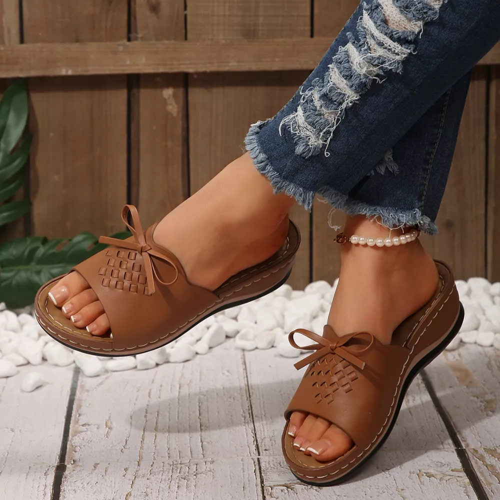 Open Toe Wedge Sandals, image 15