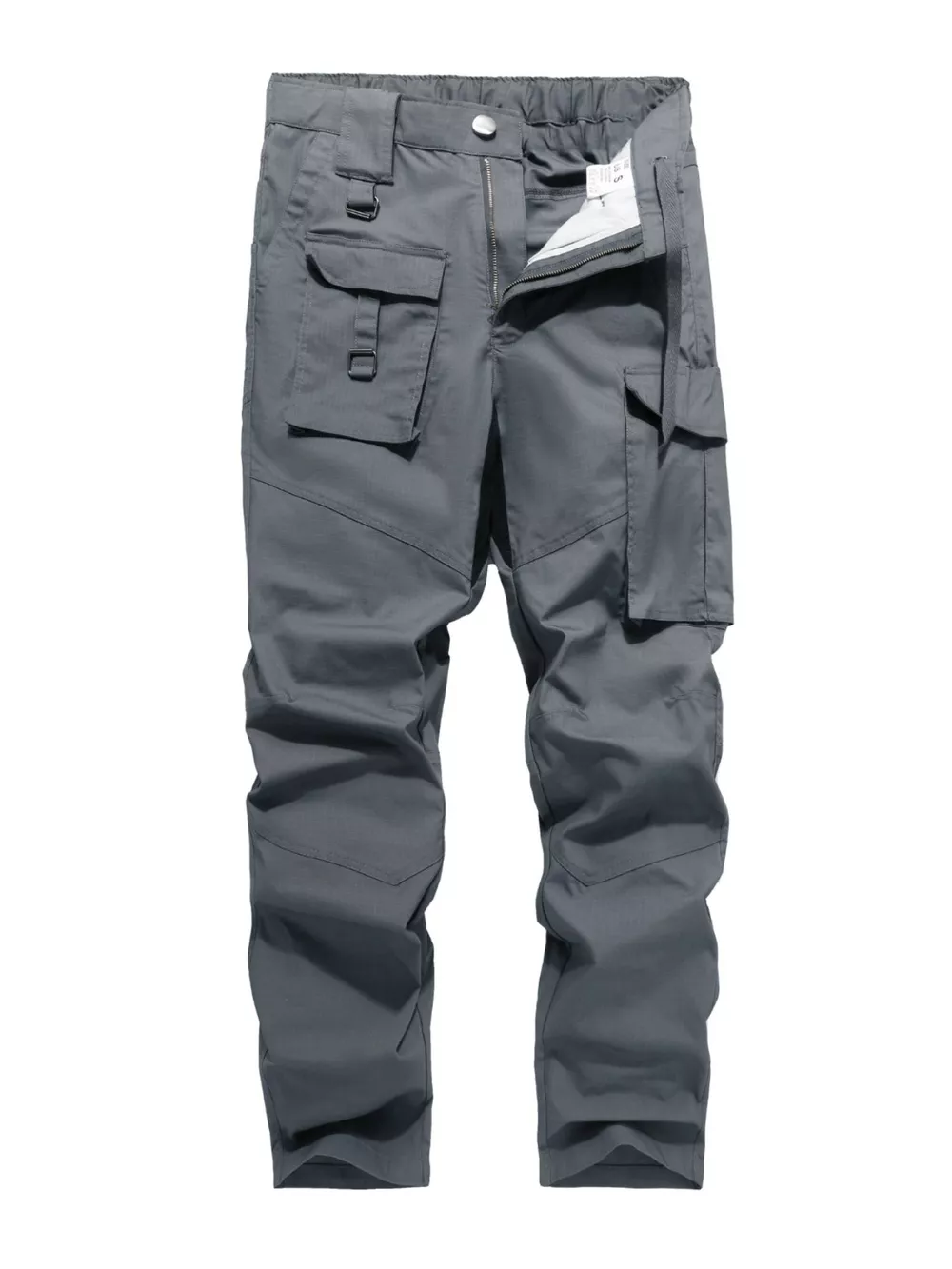 Men's Multi-Pocket Relaxed Fit Cargo Pants, image 5