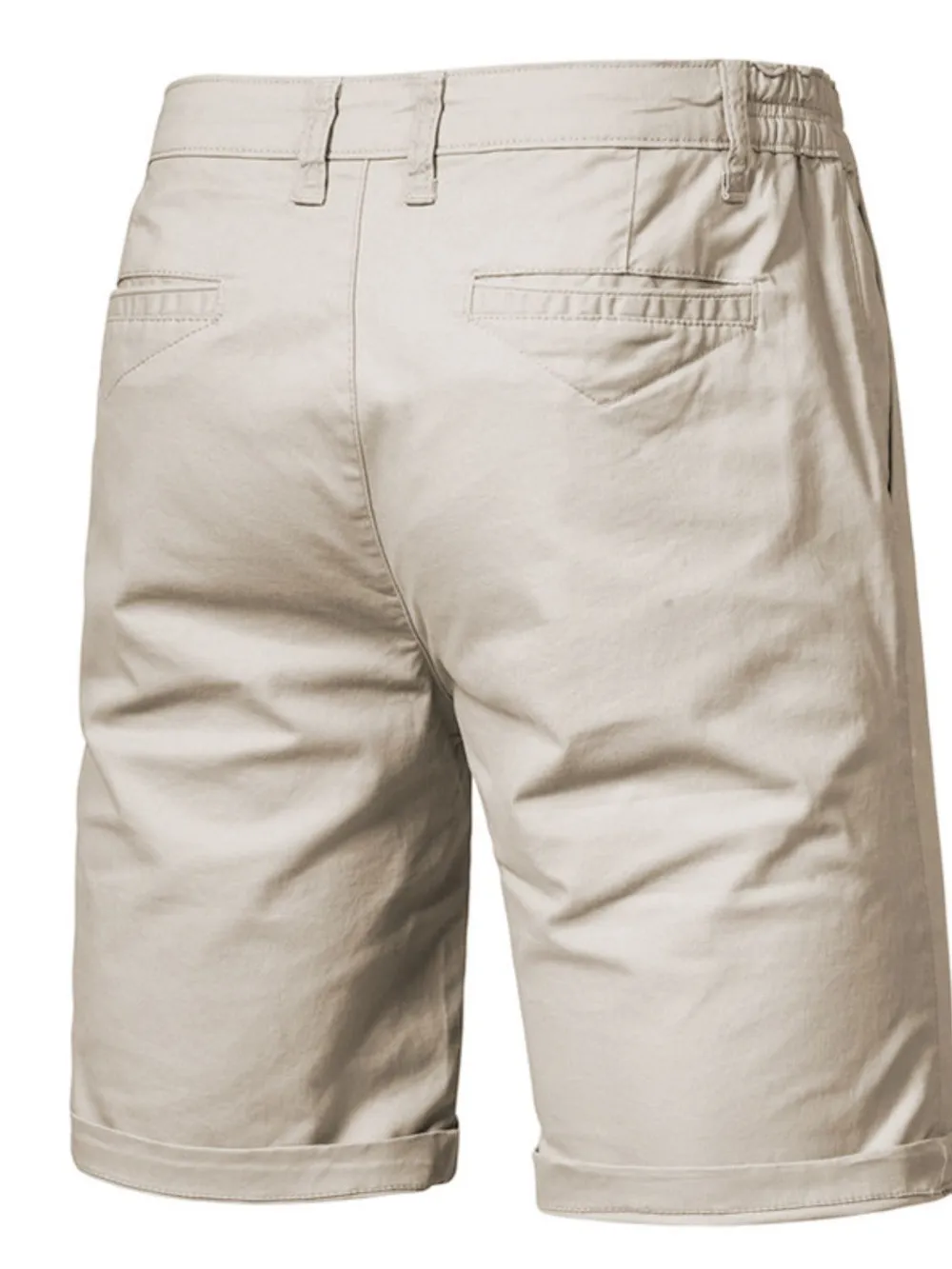 Men's Elastic Waist Shorts with Pockets, image 11