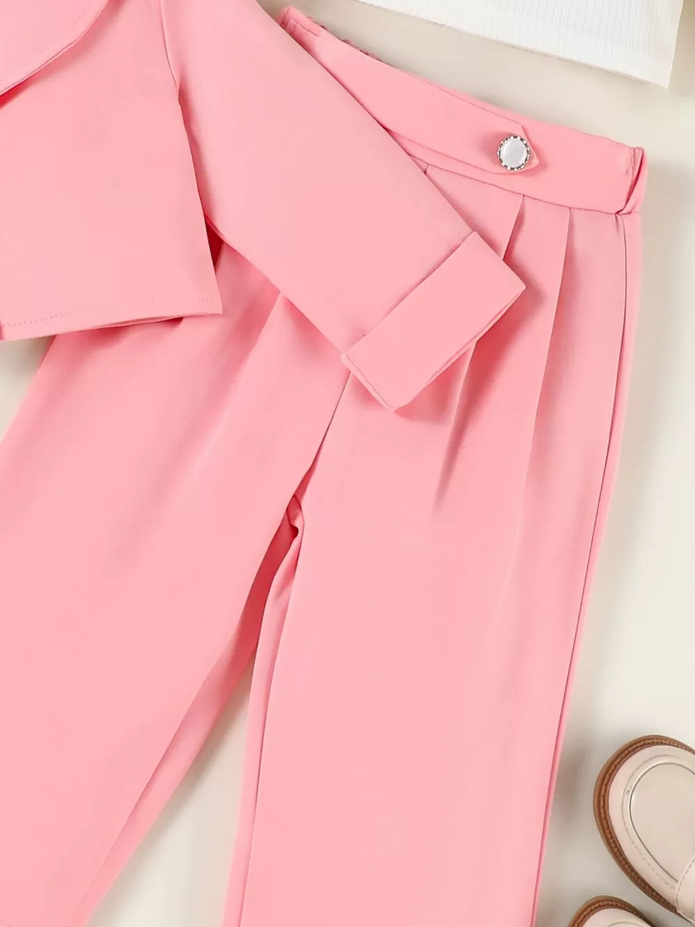 Children's Cami & One Button Blazer & Pants Set, image 7
