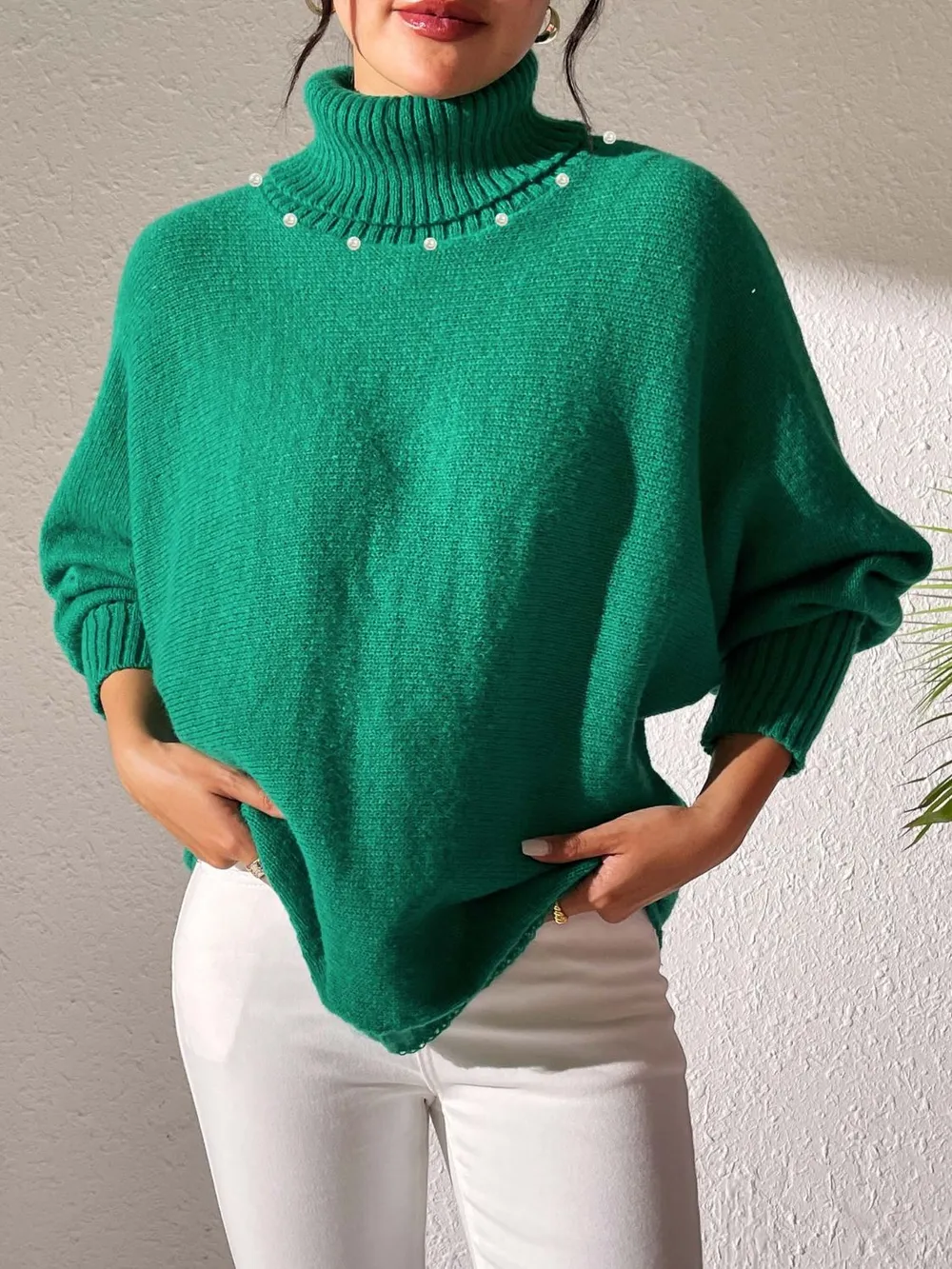 Turtleneck Long Sleeve Sweater, image 21