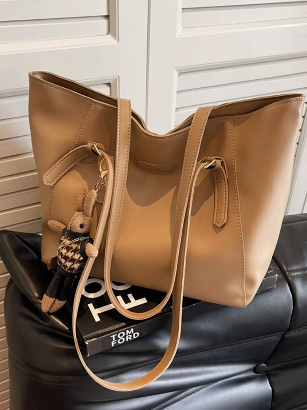 PU Leather Tote Bag, image 4