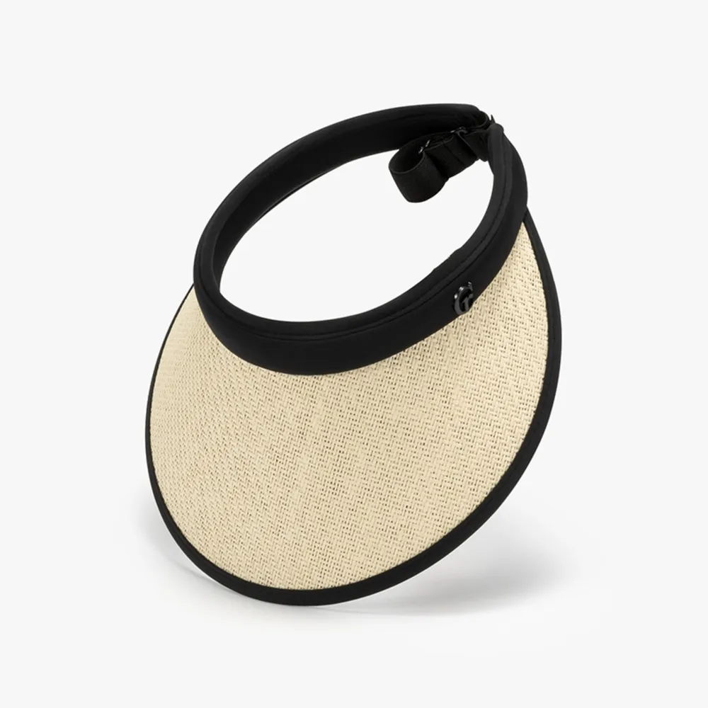 Solid Adjustable Weave Visor, image 5