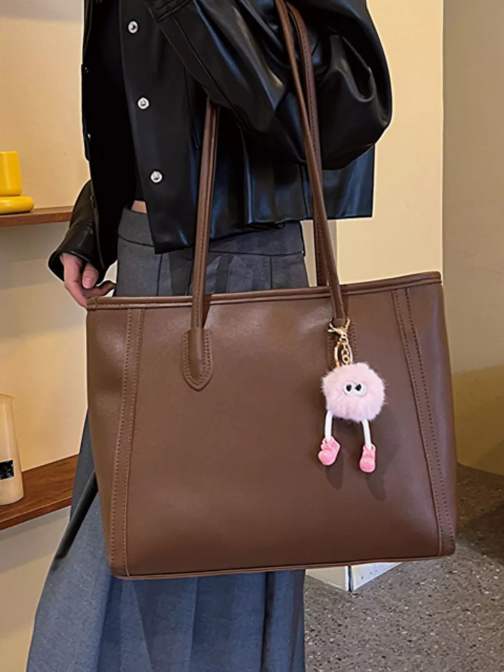 PU Leather Tote Bag, image 18