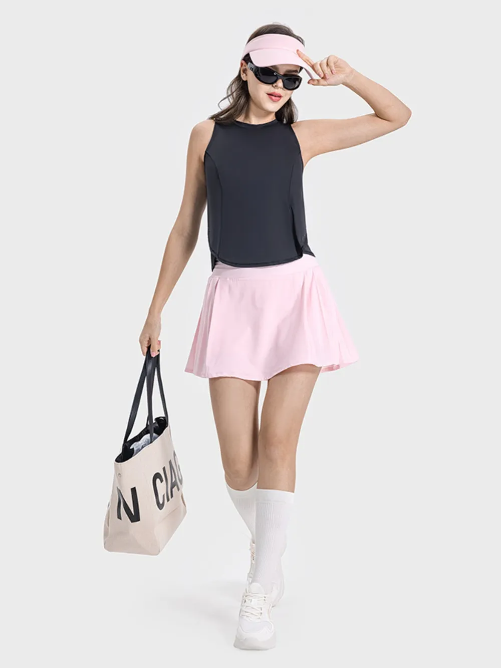 Round Neck Active Tank, image 11