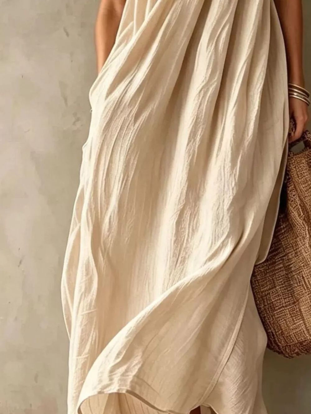 Full Size One-Shoulder Maxi Dress Plus Size, image 9