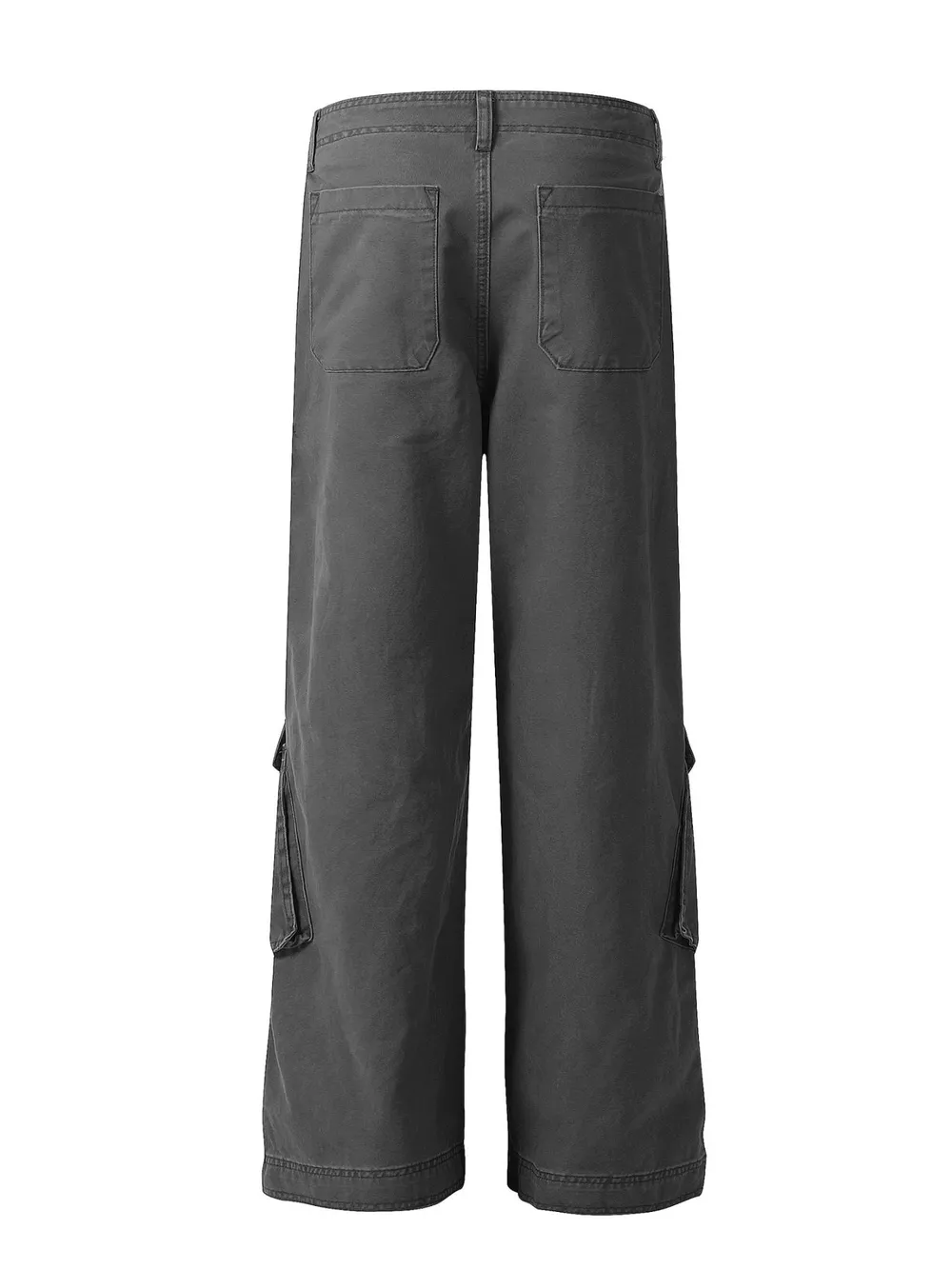 Men's Loose Fit Cargo Pants with Multiple Pockets, image 7