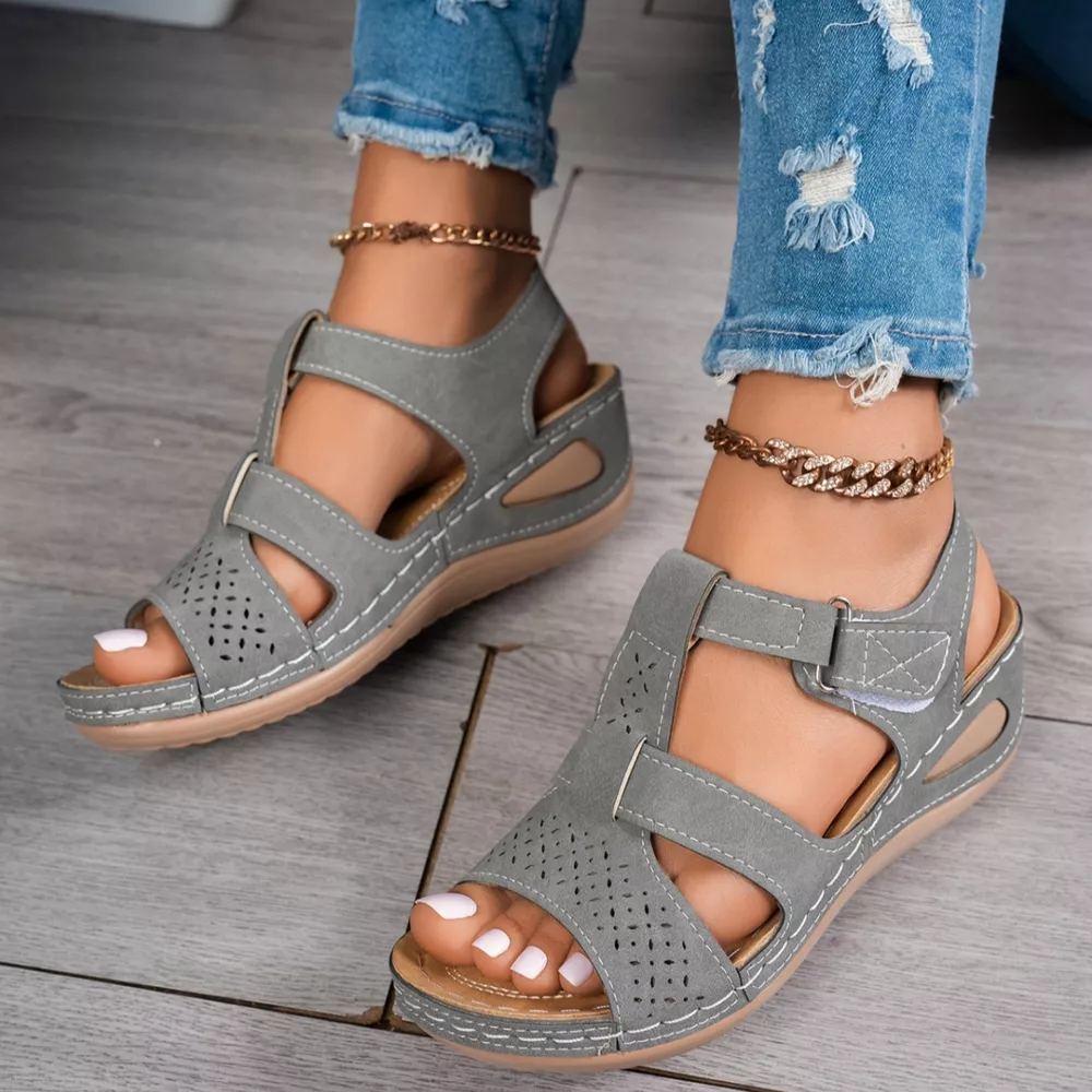Open Toe Wedge Sandals, image 11