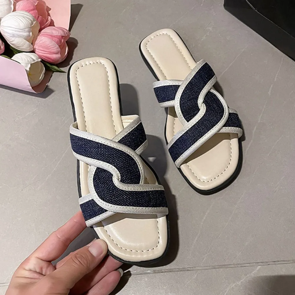 Open Toe Flats Sandals, image 3