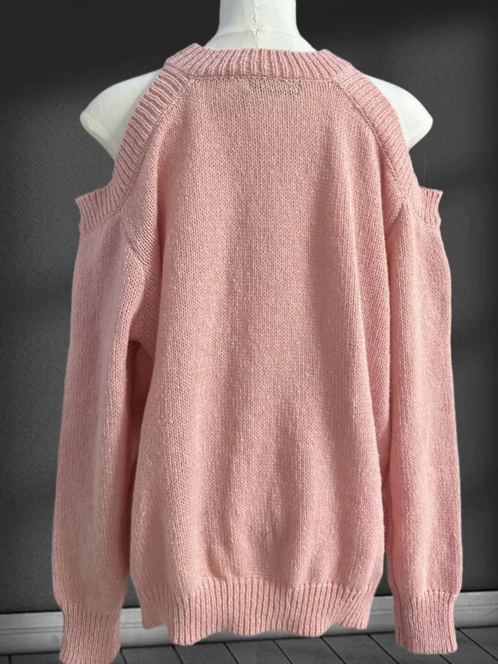 Cold Shoulder Knit Sweater, image 7