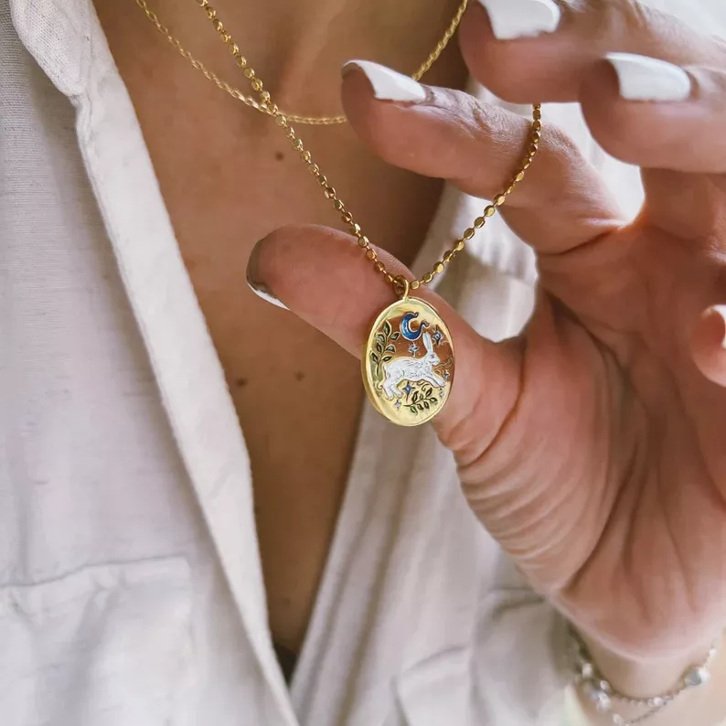 Stainless Steel Pendant Necklace, image 4