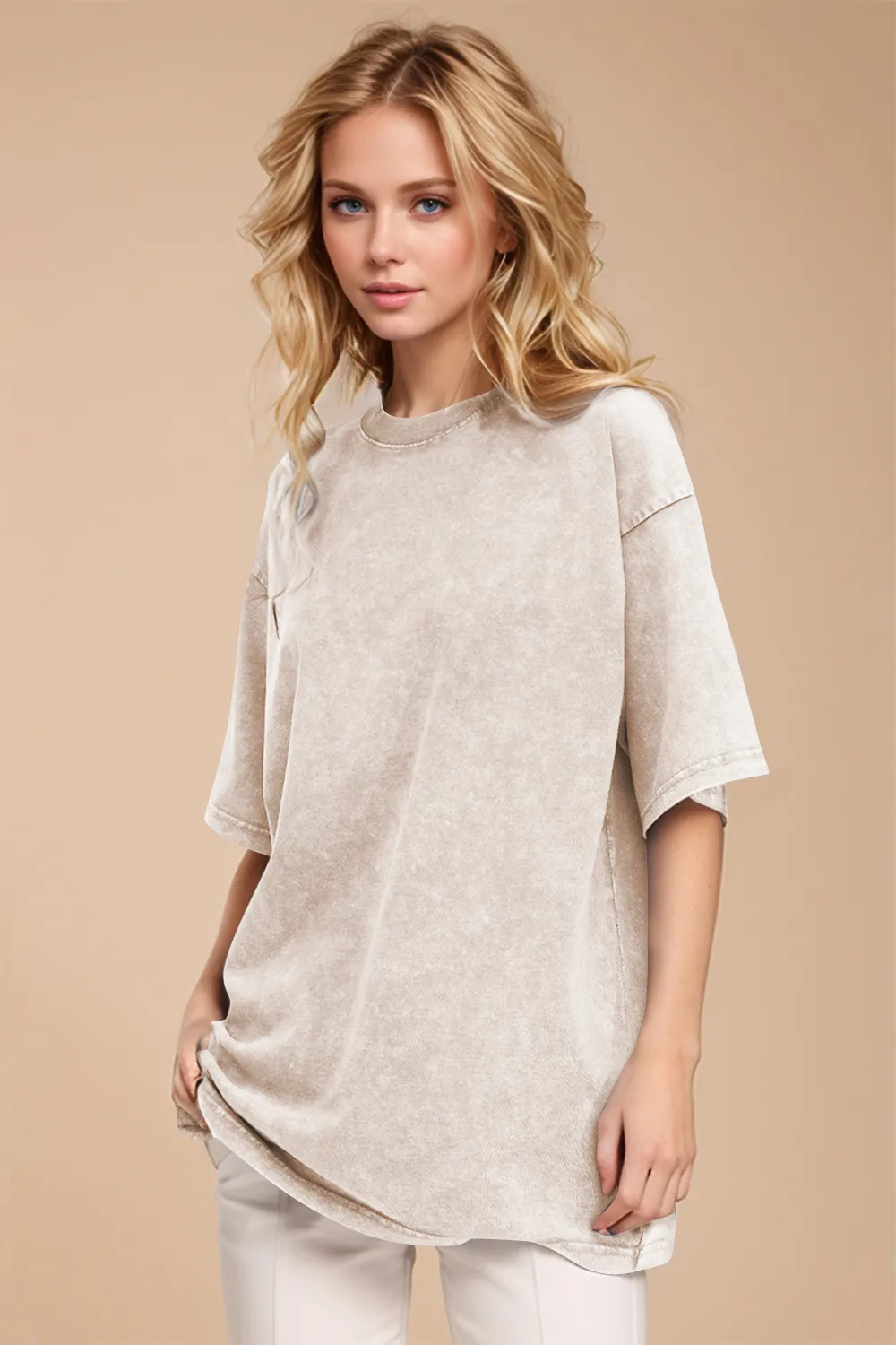 Round Neck Half Sleeve T-Shirt