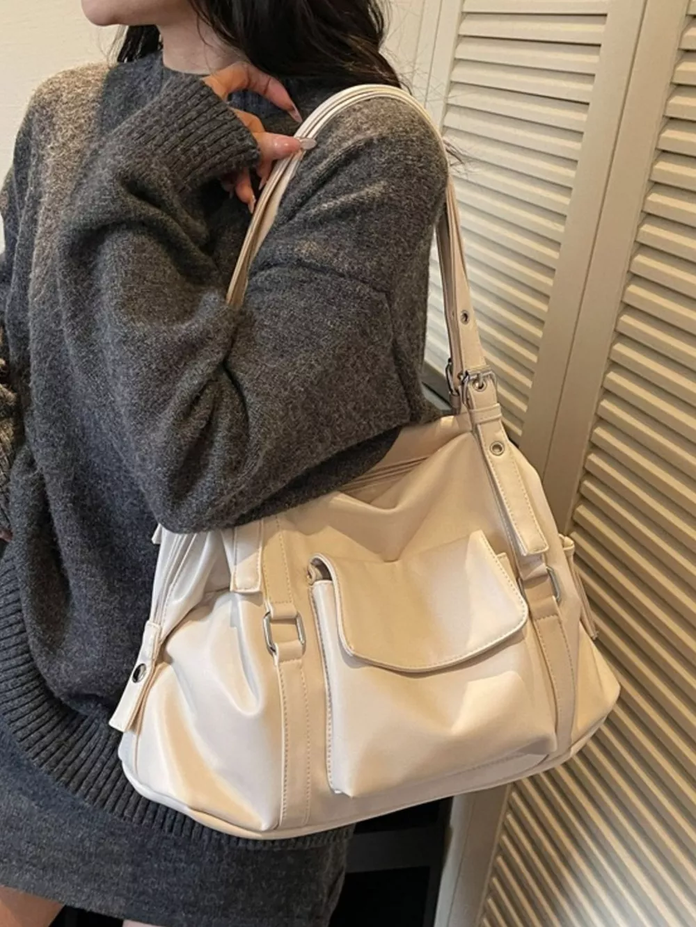 Multiple Pockets Handbag, image 4