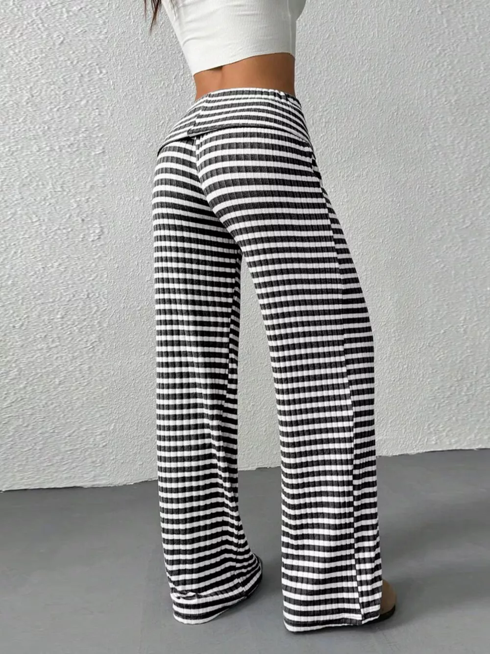 Striped Wide Leg Pants, image 7