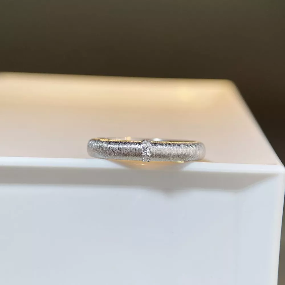 925 Sterling Silver Zircon Ring, image 13