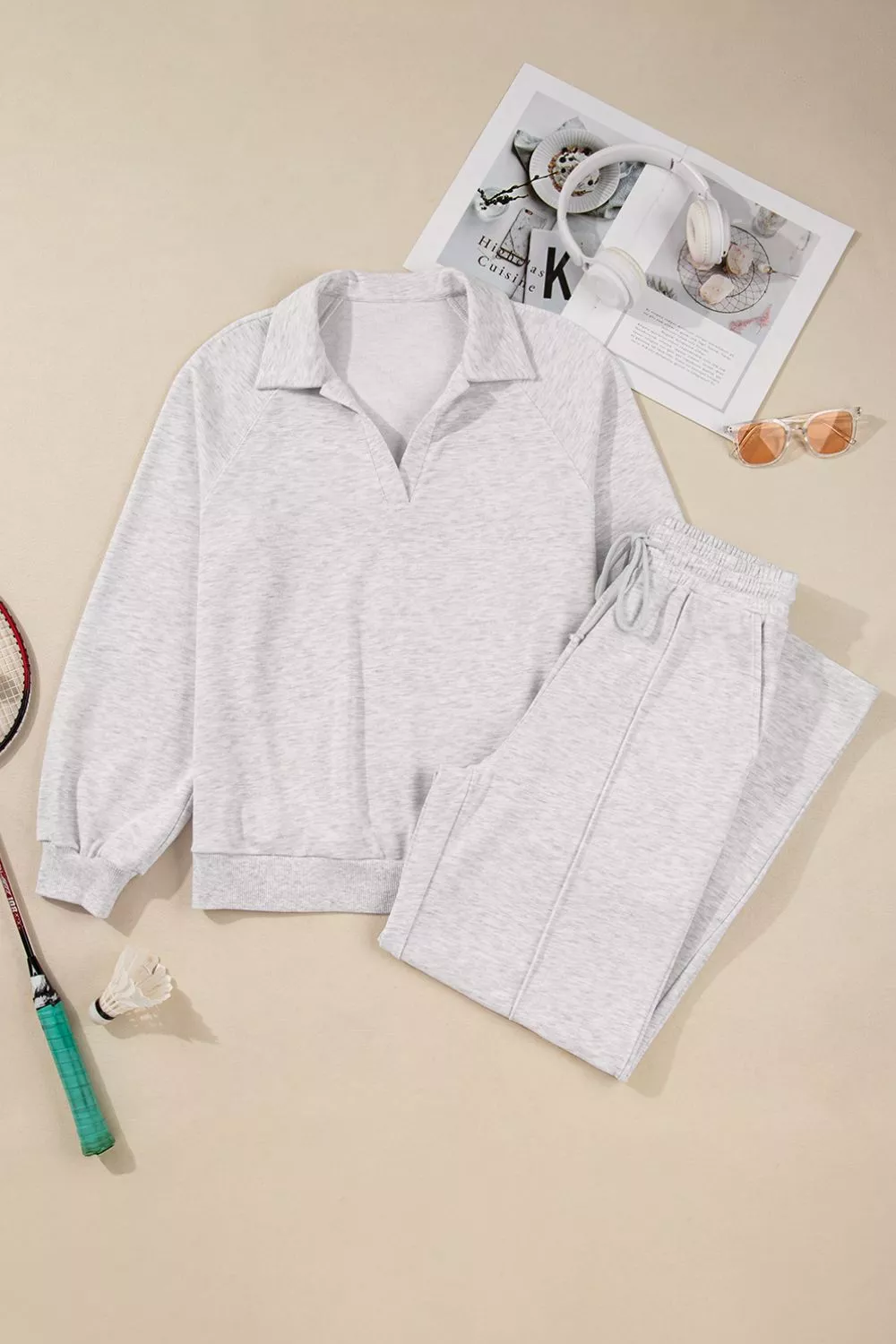 Long Sleeve Sweatshirt and Pants Set, image 9