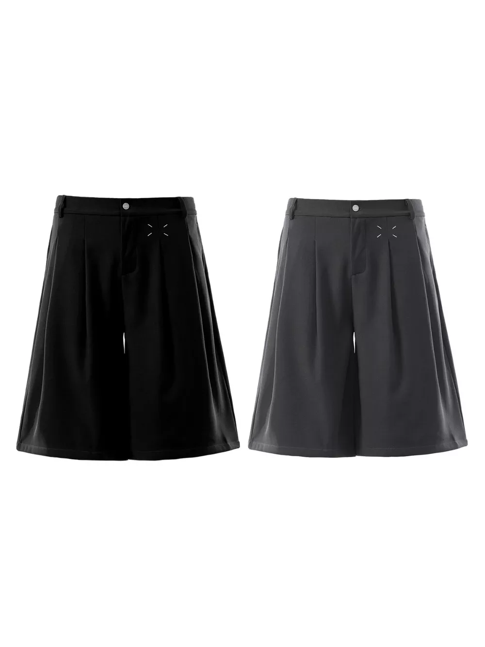 Men's Pleated Loose Fit Capris, image 6