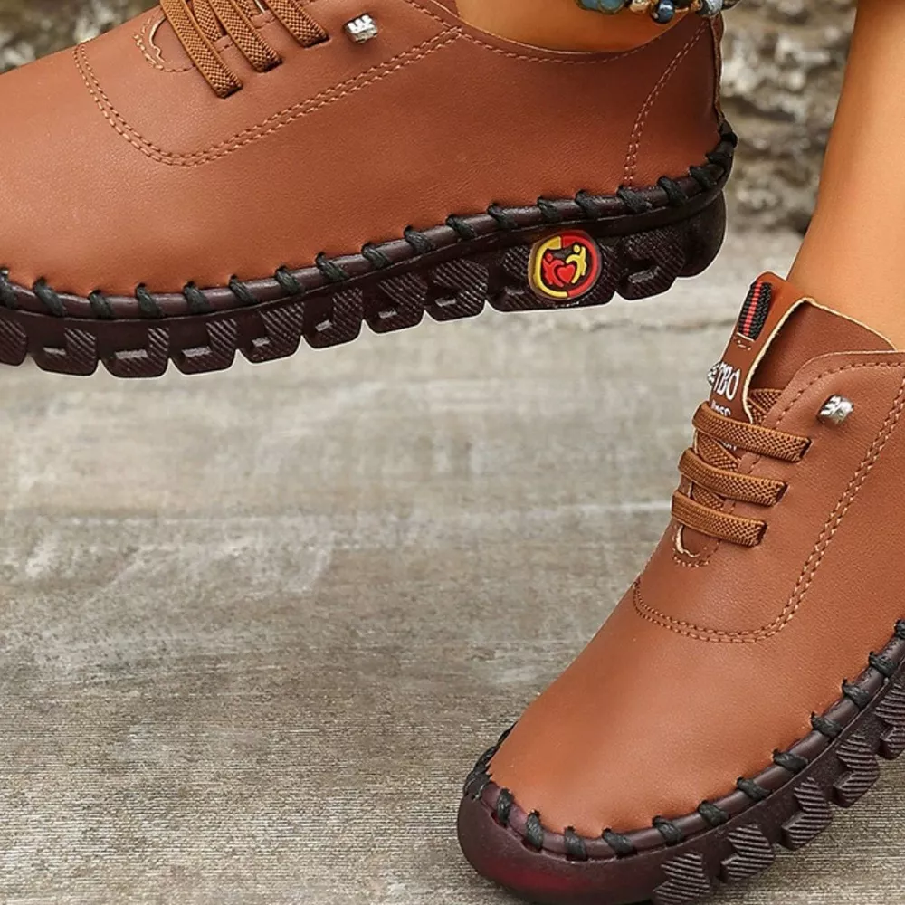 Round Toe Lace Up Sneakers, image 22