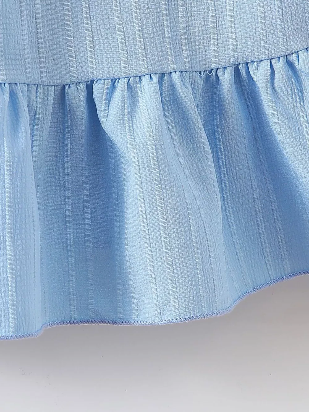 Children's Embroidered Ruffled Hem Dress, image 5