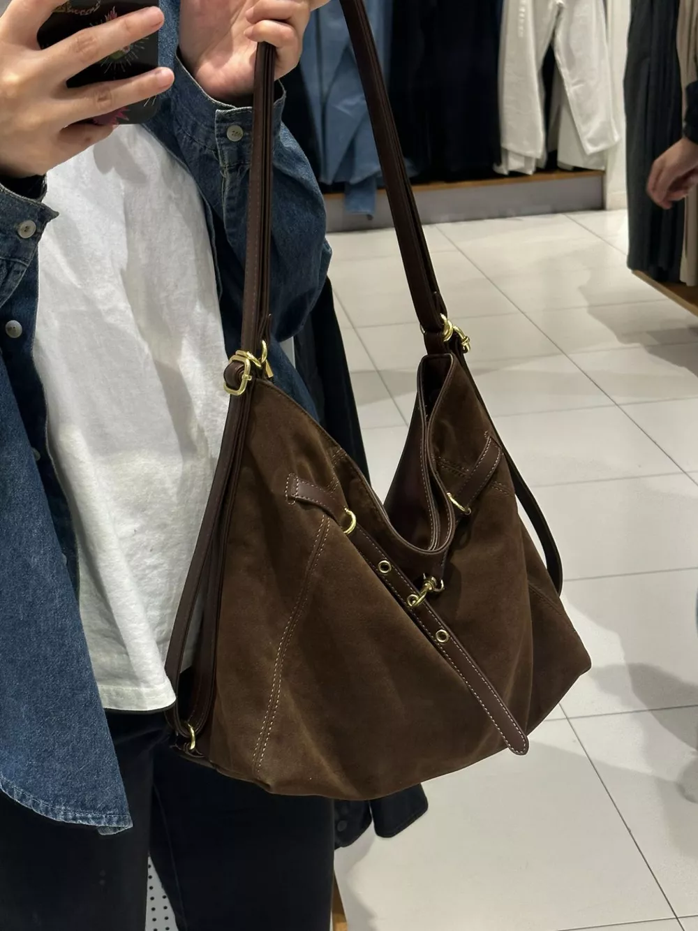 Adjustable Strap Shoulder Bag, image 3