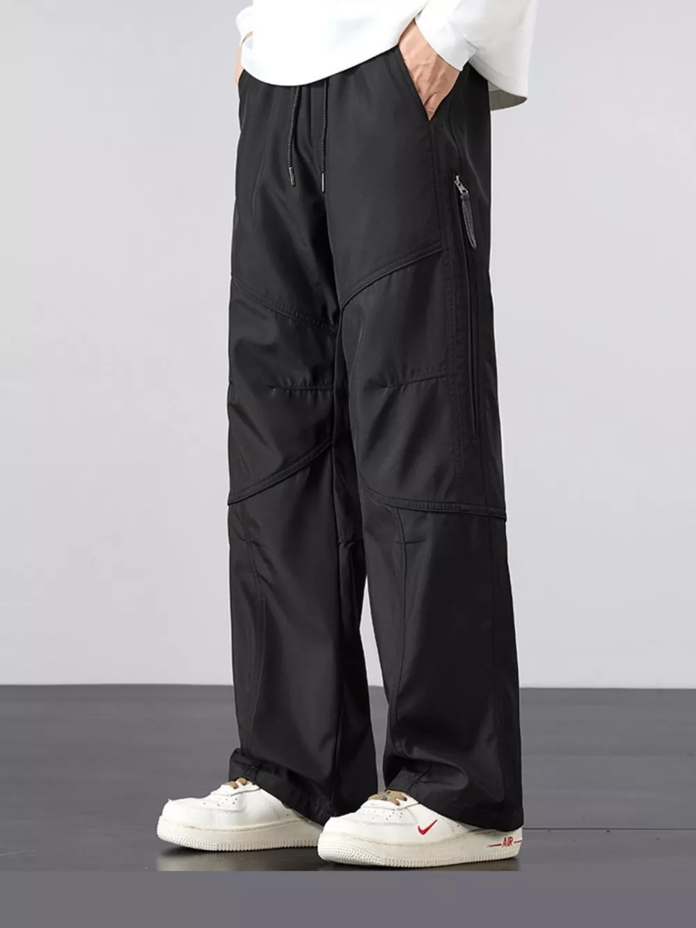 Men's Plus Size Casual Loose Fit Cargo Pants