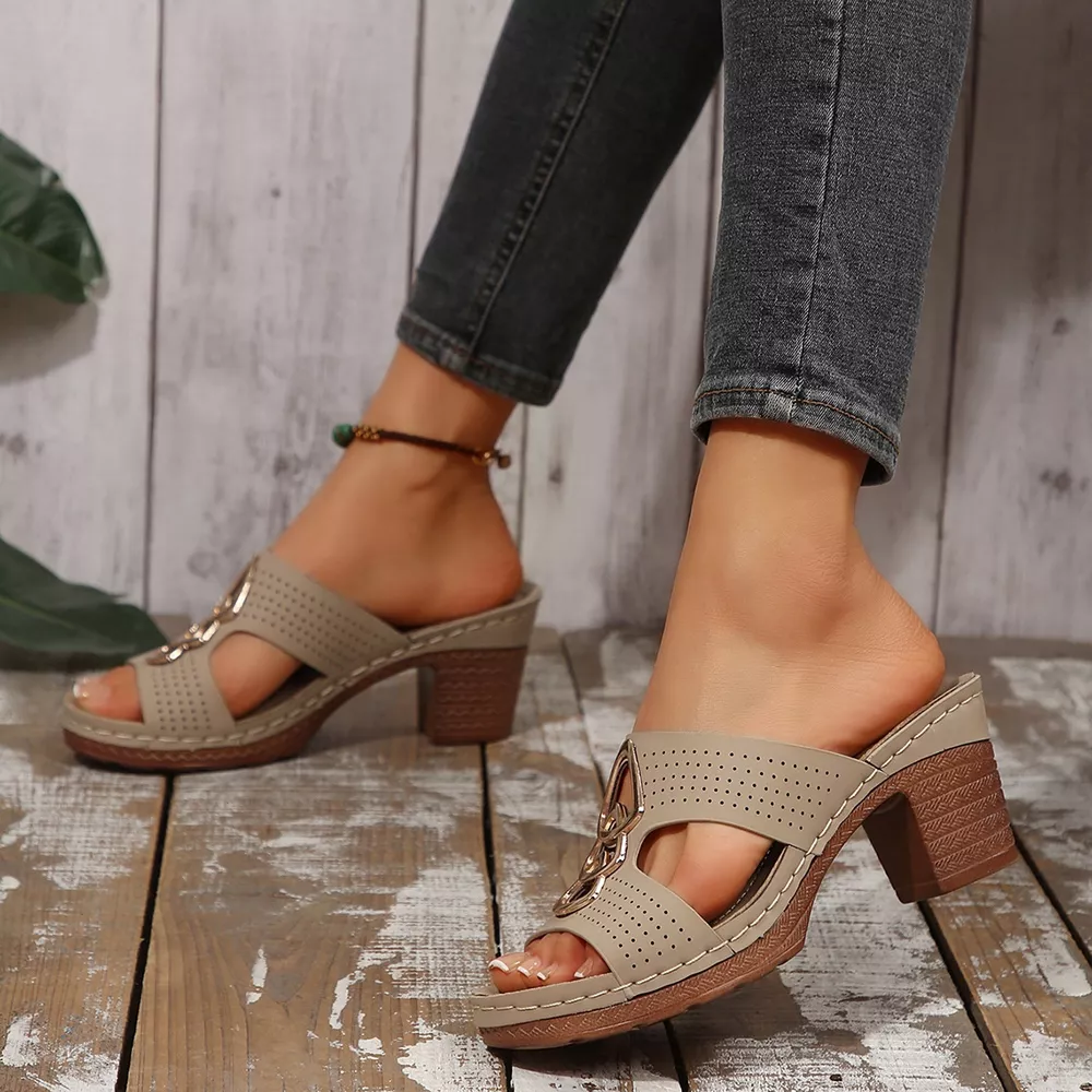 Open Toe Block Heel Sandals, image 16