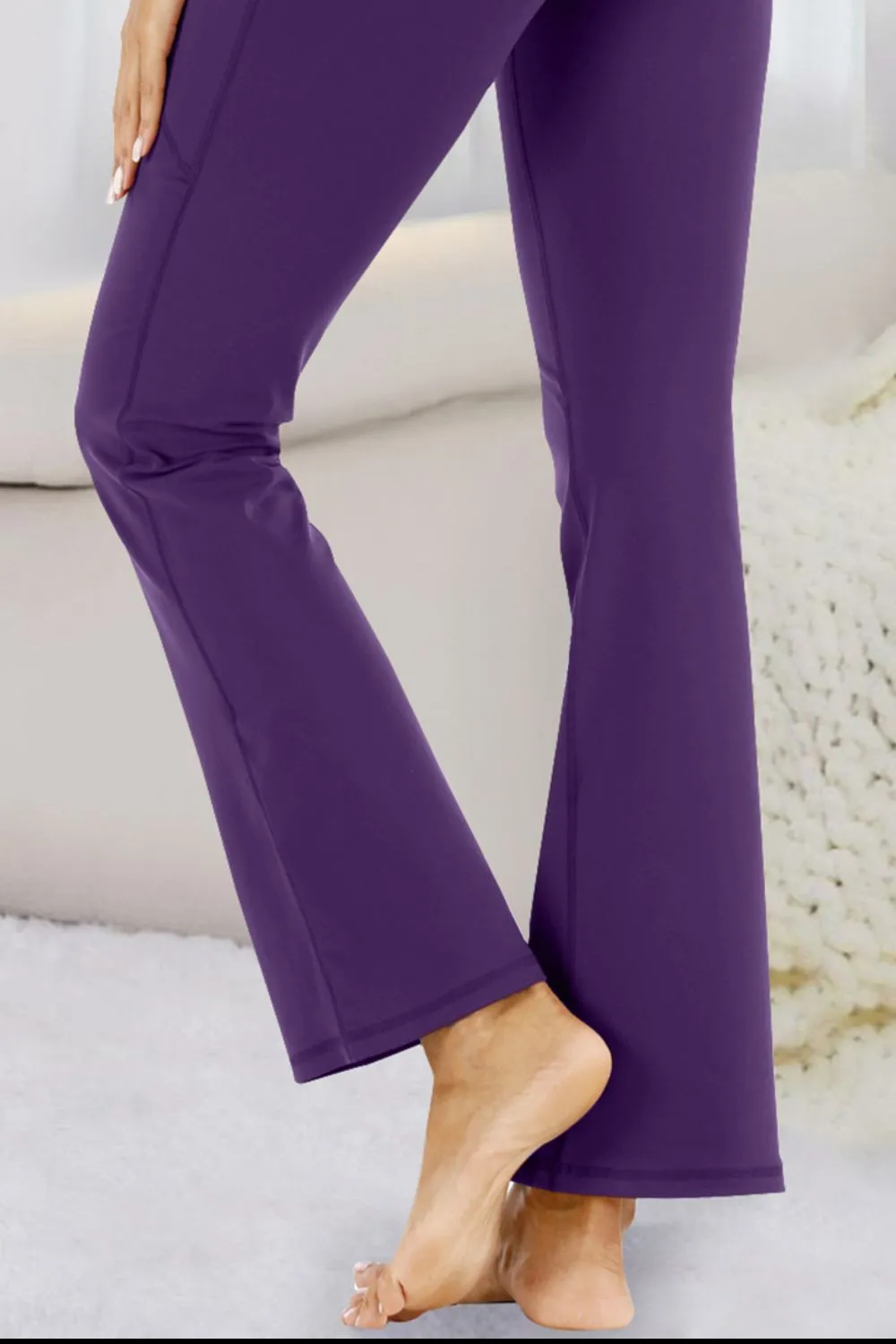Pocketed High Waist Active Pants, image 16