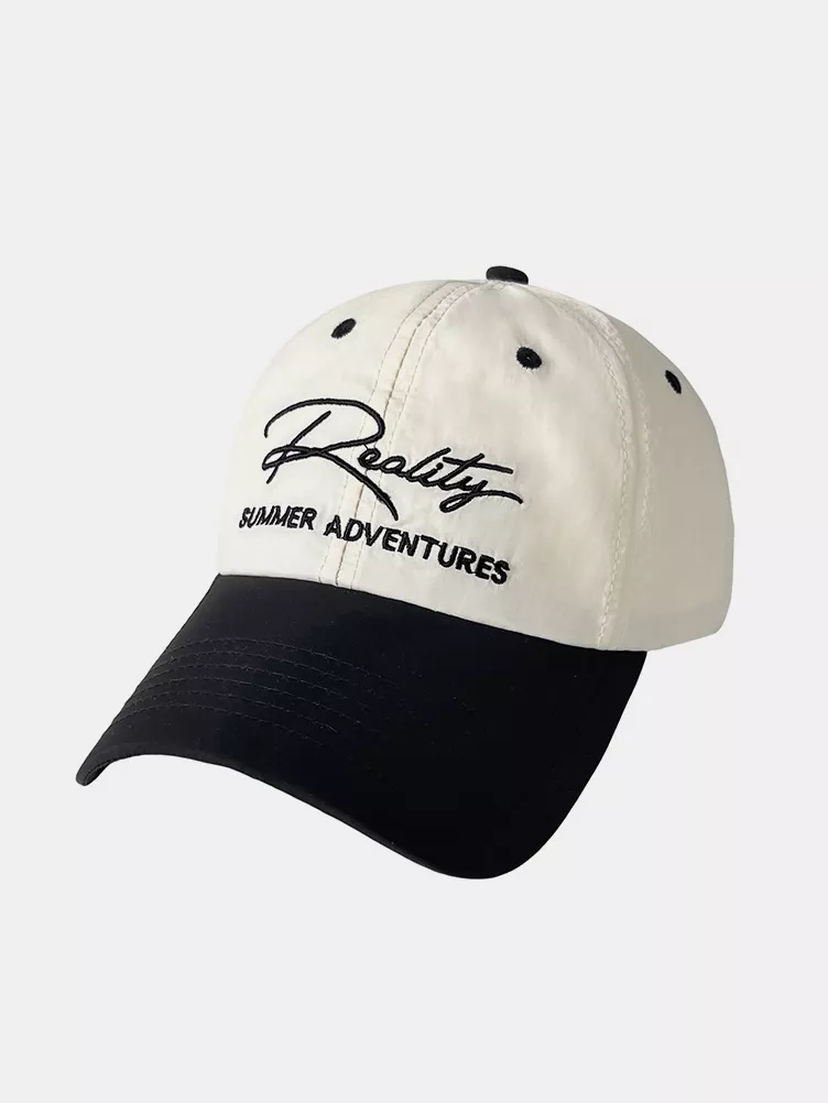 Letter Embroidered Adjustable Baseball Cap, image 2