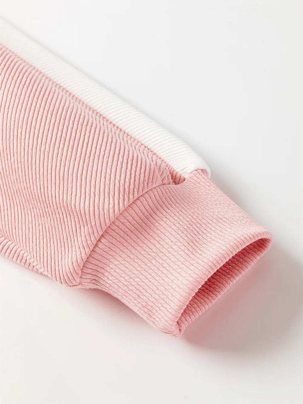 Color Block Button Front Collared Neck Sweatshirt, image 9