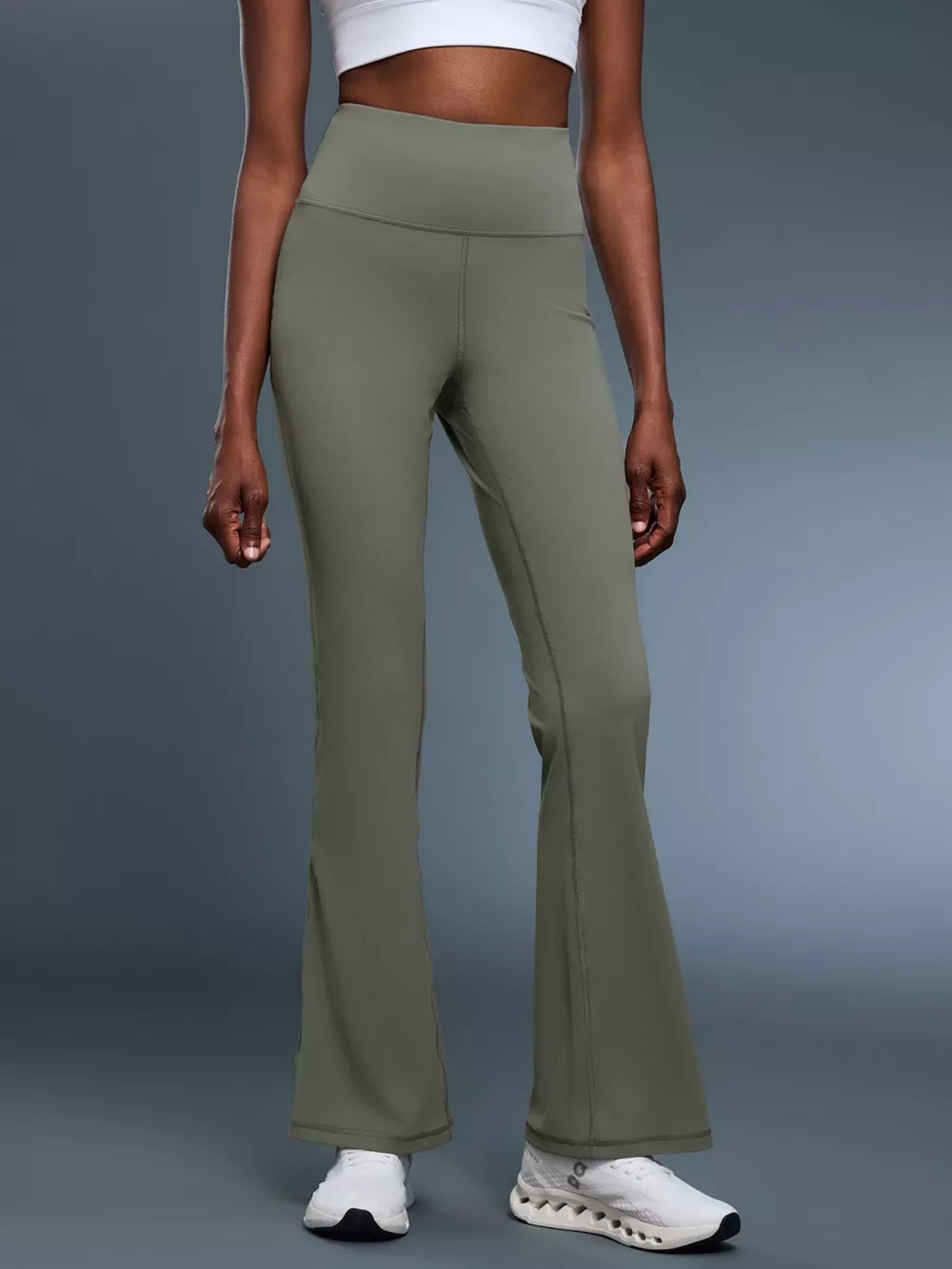 High-Waisted Flare Active Pants, image 12