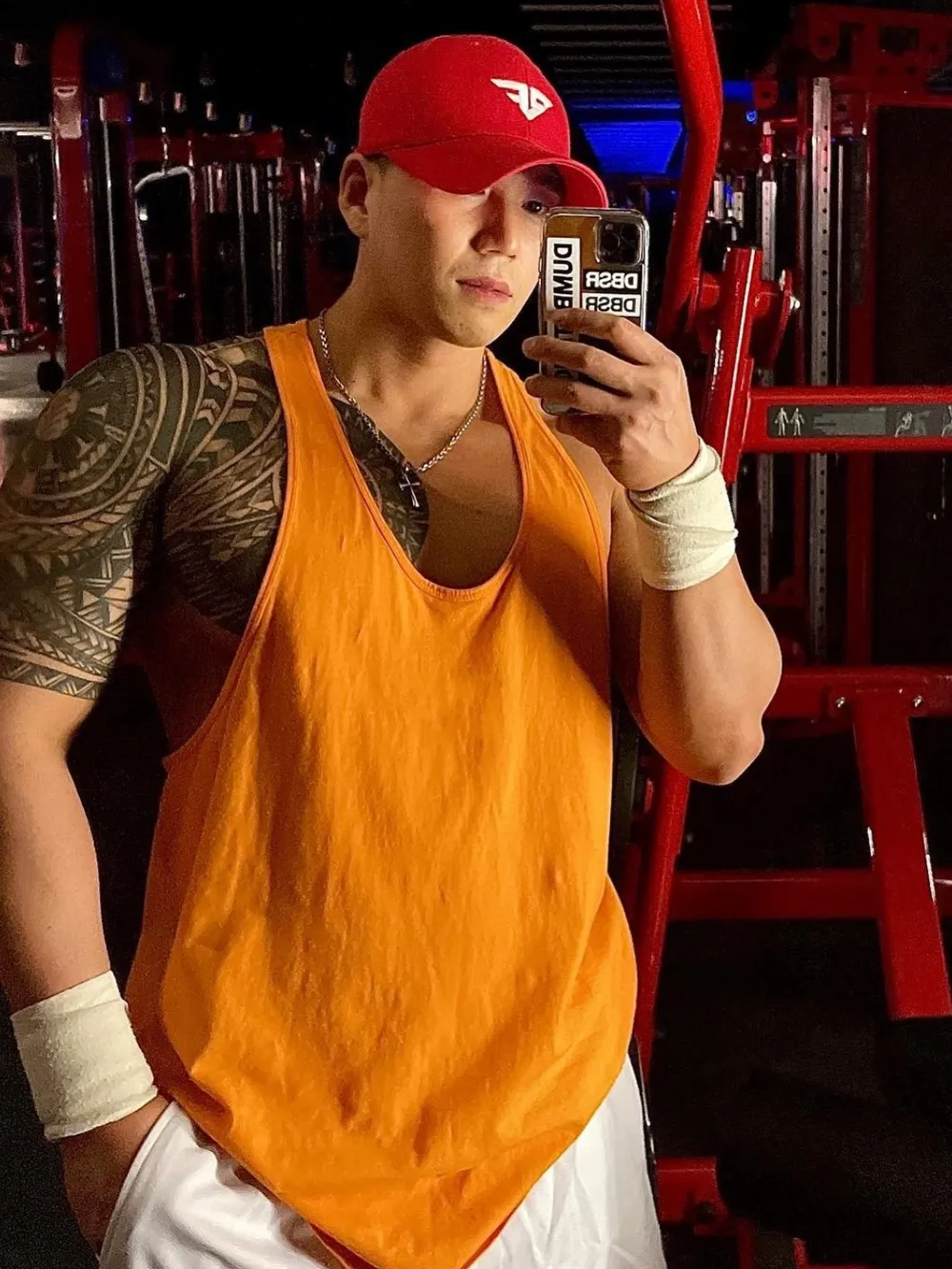 Men's Plus Size Round Neck Racerback Tank, image 3