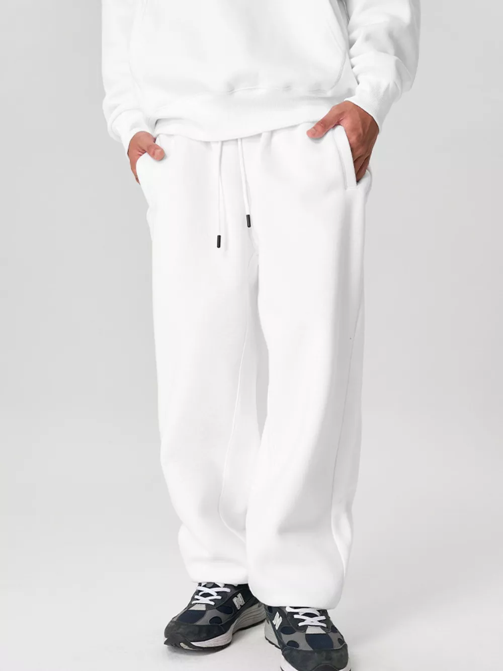 Men's Drawstring Loose Fit Joggers, image 6