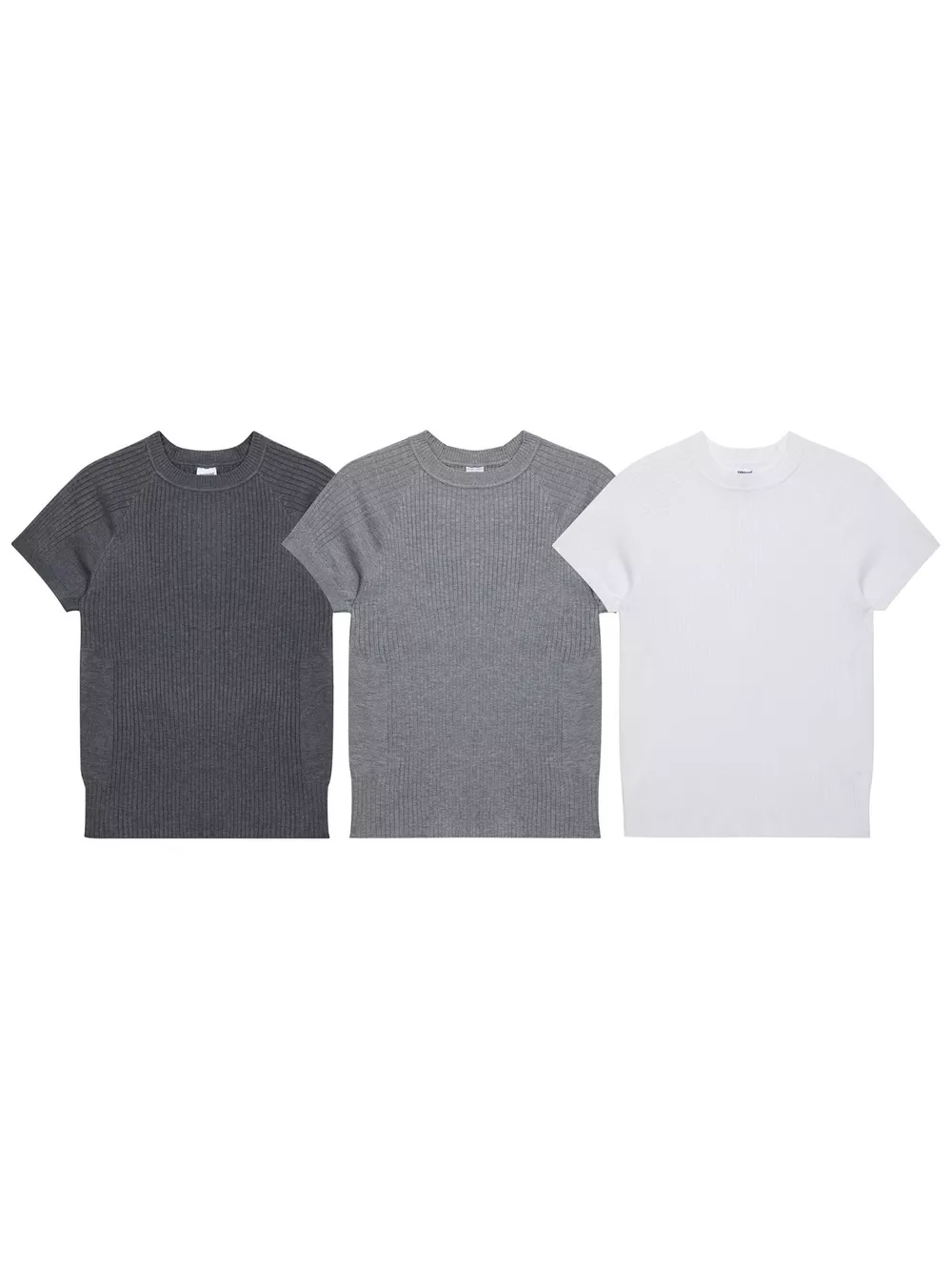 Men's Ribbed Knit Short-Sleeve T-Shirt, image 18
