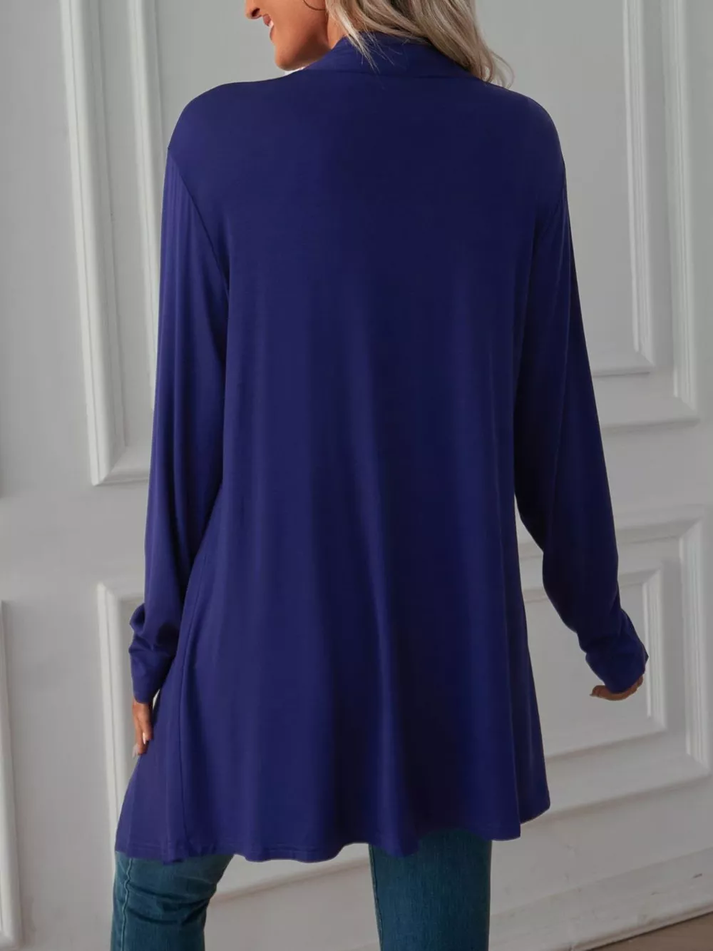 Lightweight Open Front Cardigan, image 6