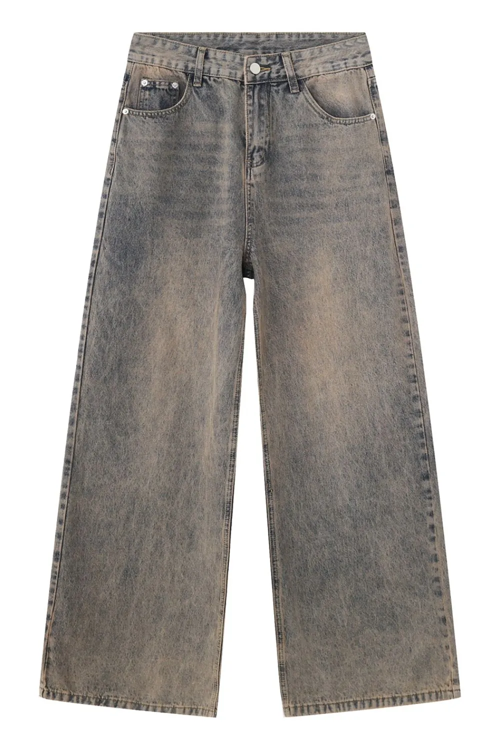 Wide Leg Jeans with Pockets, image 5