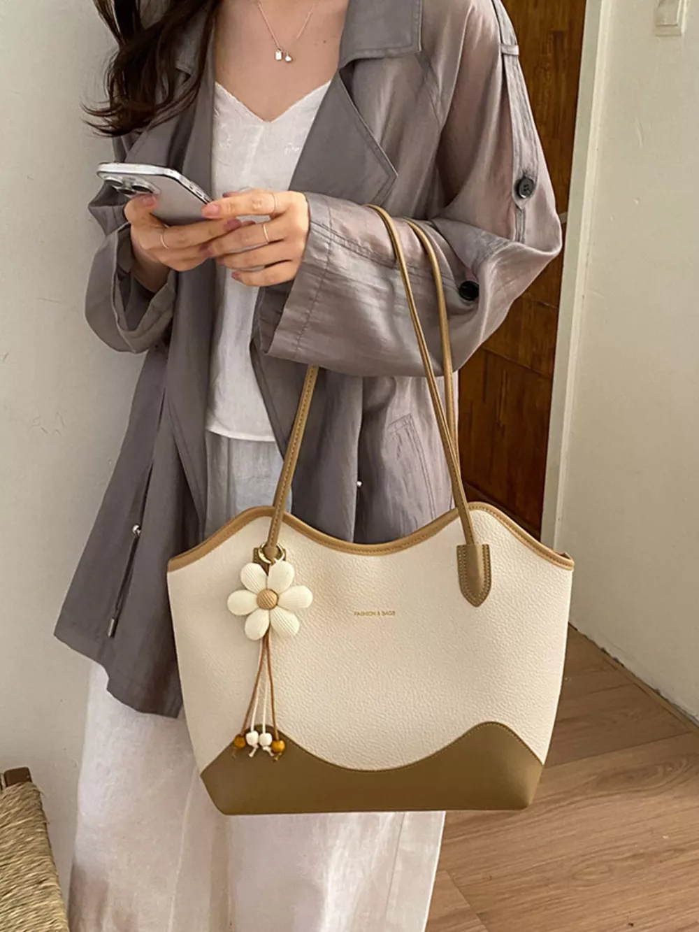 PU Leather Shoulder Bag, image 12