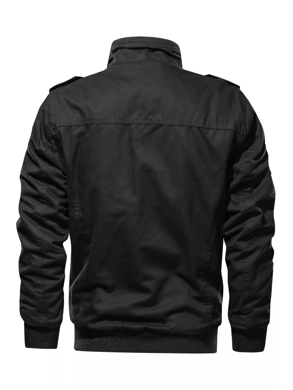 Men's Plus Size Zip Up Lightweight Bomber Jacket, image 7