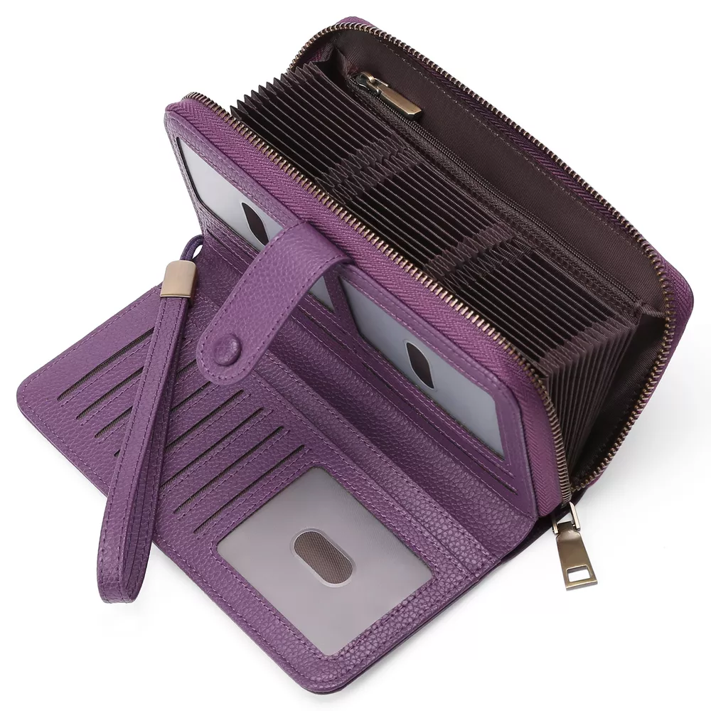 Leather Long Wallet, image 3