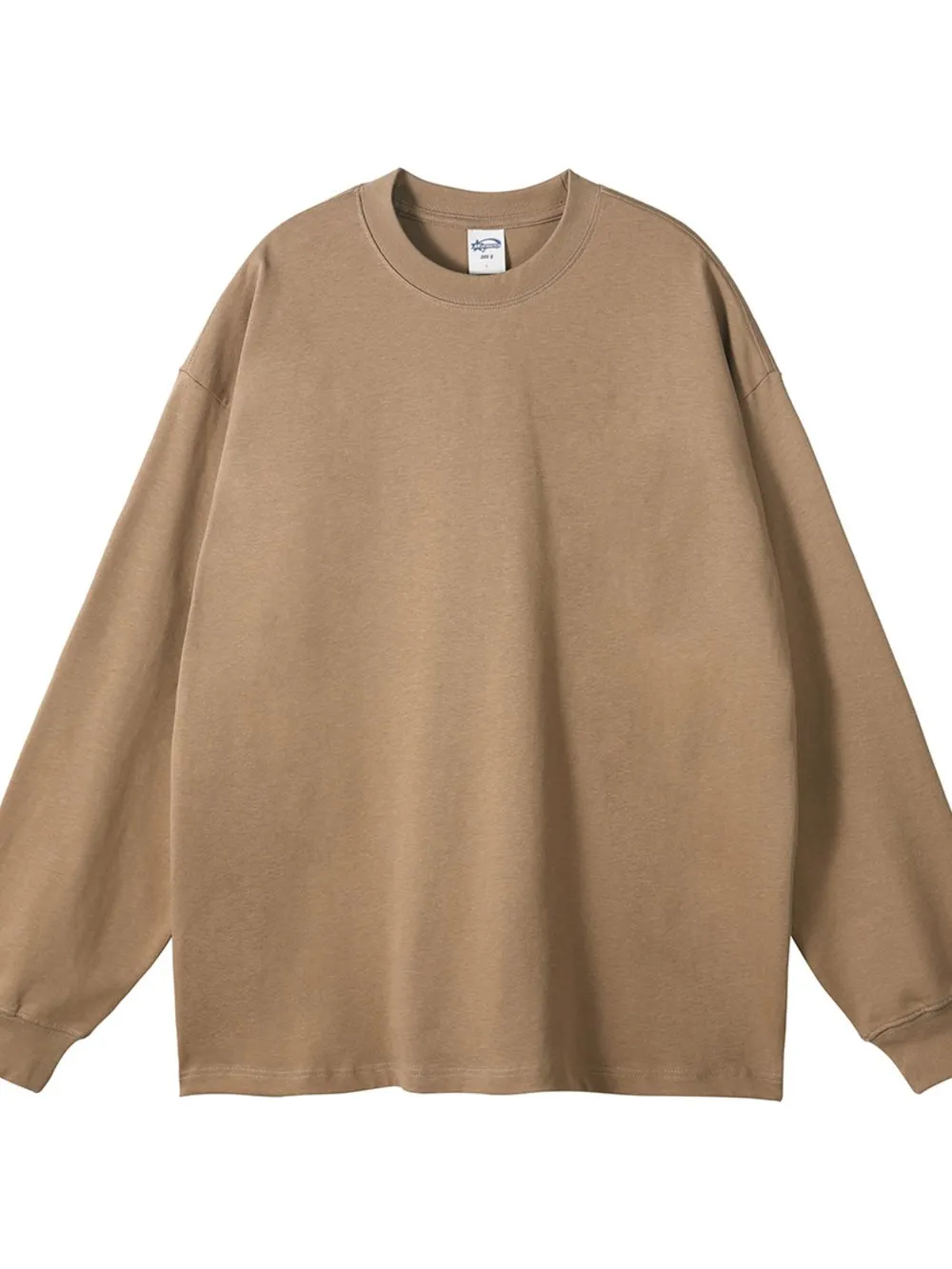 Men's Round Neck Long Sleeve T-Shirt, image 9
