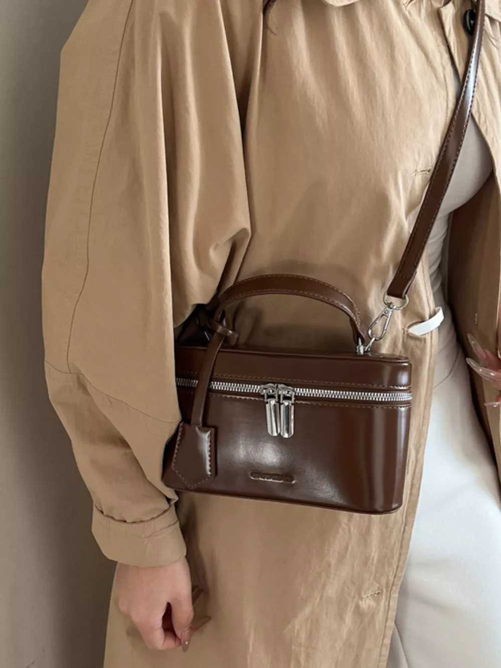 Top Handle Crossbody Bag, image 3