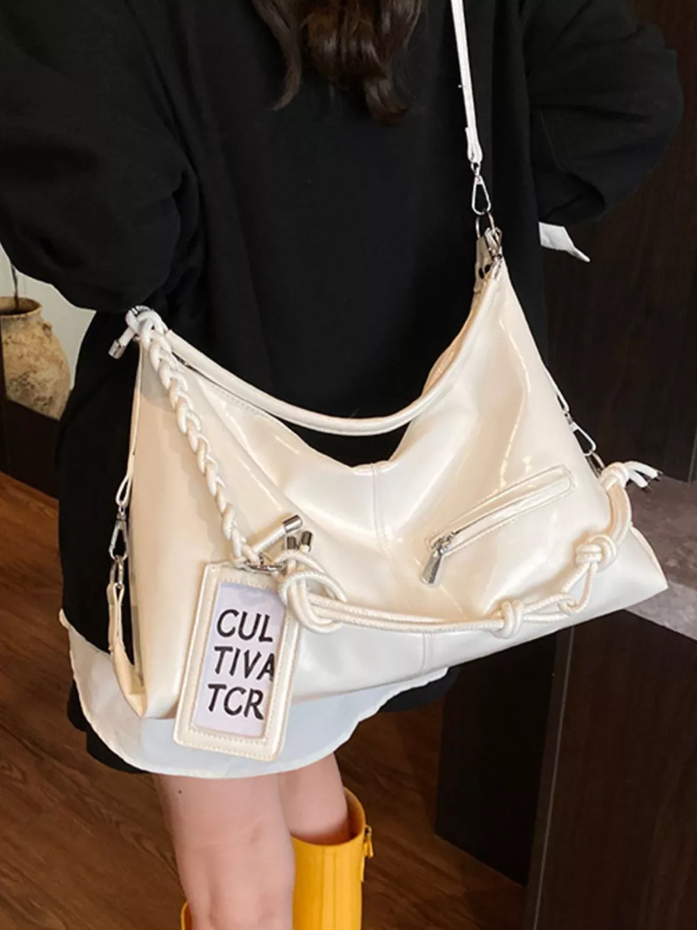 PU Leather Shoulder Bag, image 7