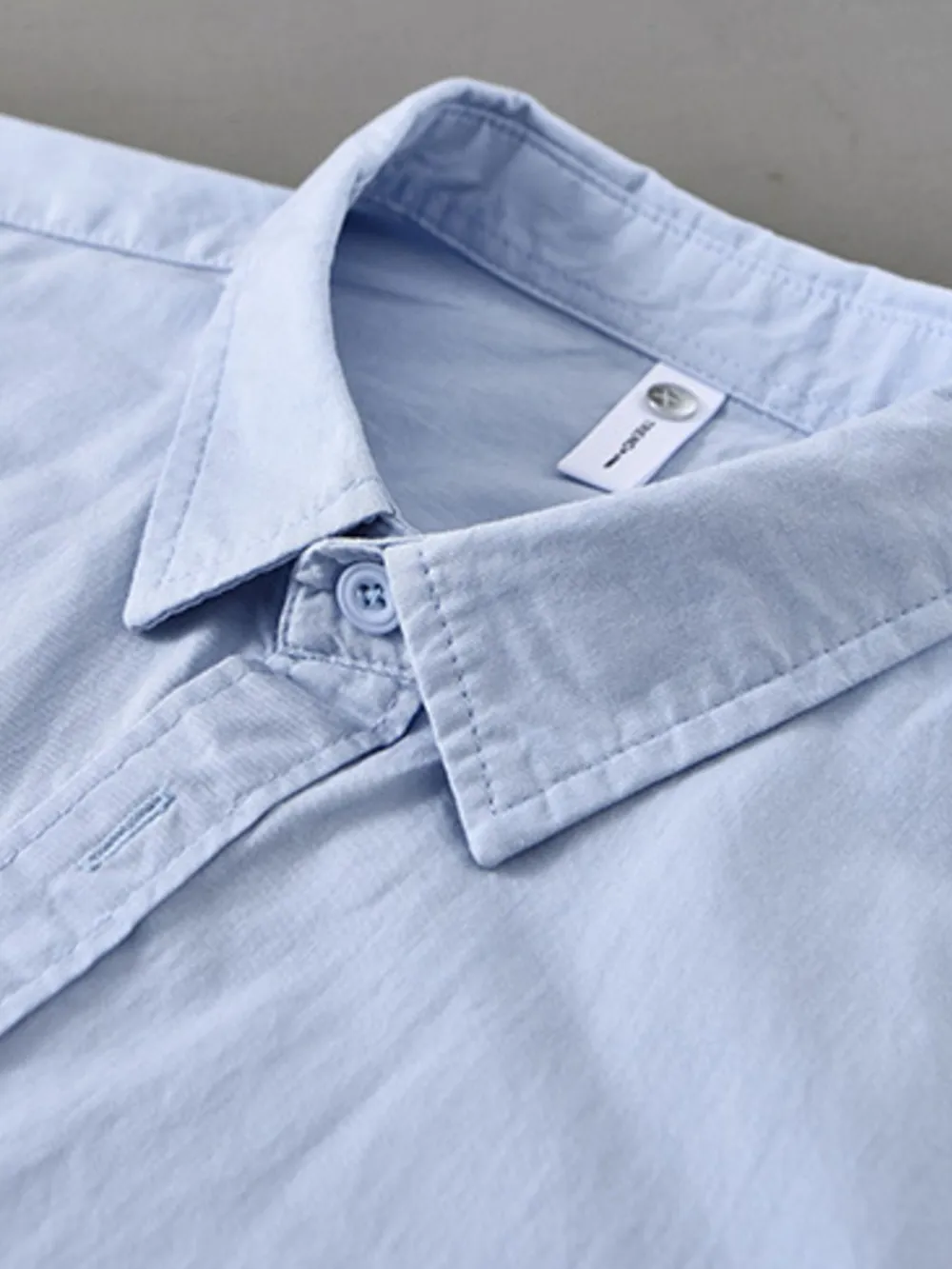 Men's Plus Size Button Up Long Sleeve Shirt, image 8