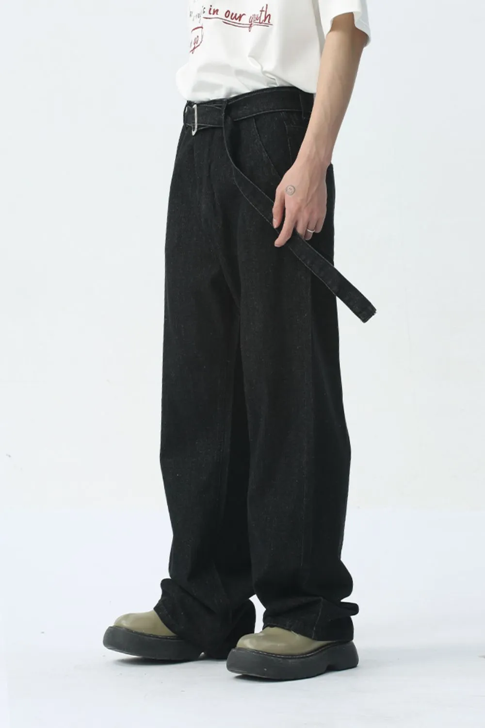 Baggy Jeans with Pockets, image 4