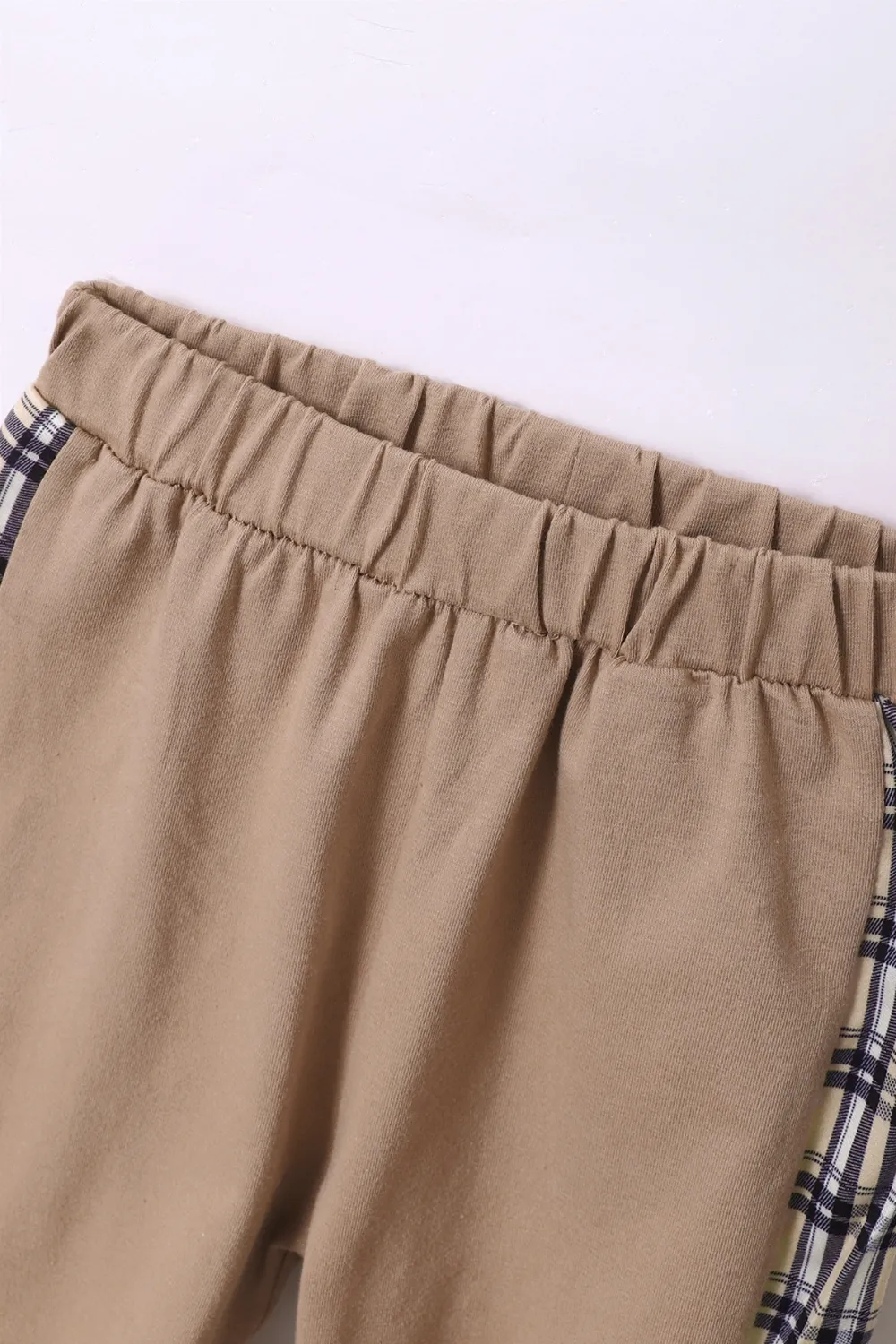 Children's Plaid Hoodie and pants Set, image 6