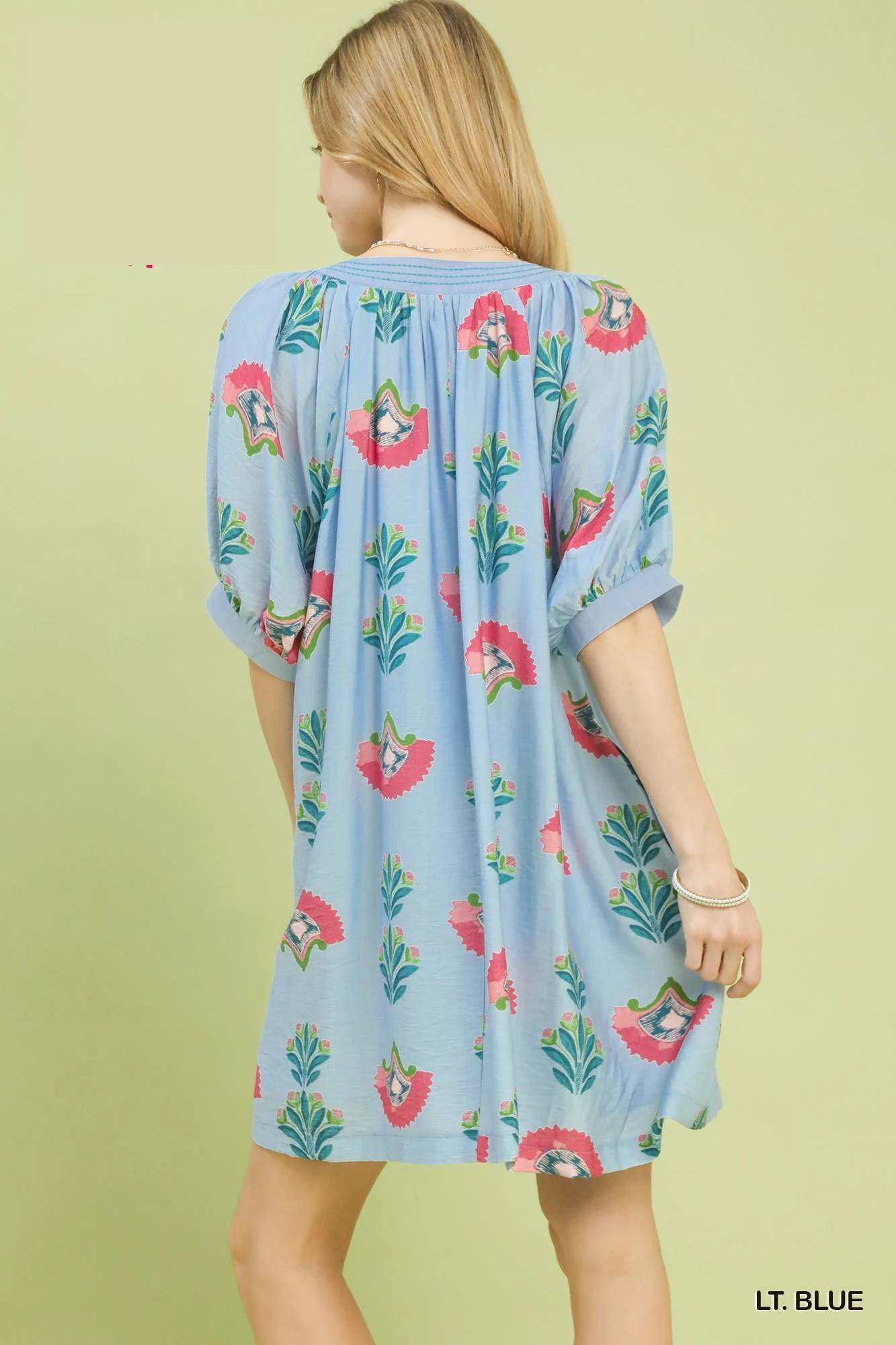 Abstract Print Mini Dress, image 3