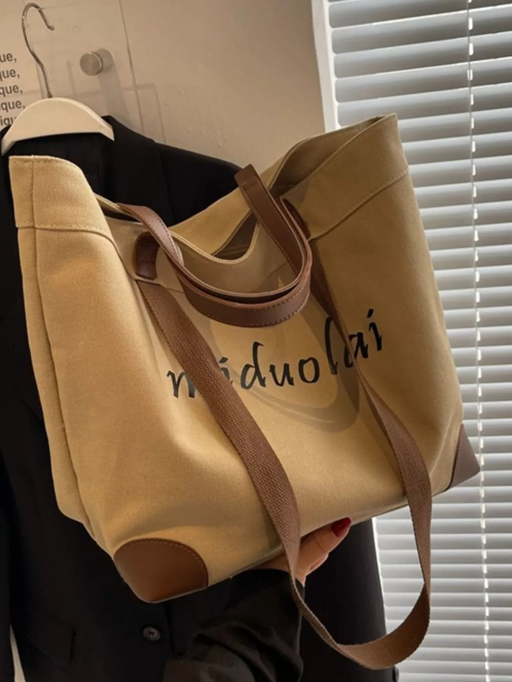 Casual Canvas Handbag, image 13